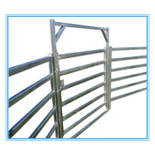 Hot Dipped Galvanizado Corral Painéis / Metal Livestock Farm Porta de vedação